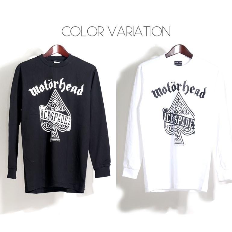 爆買 ロックTシャツ バンドTシャツ 長袖 メンズ MOTOR HEAD モーター