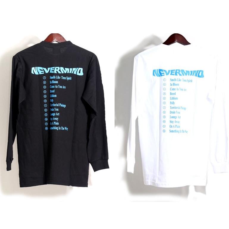 ロックTシャツ バンドTシャツ 長袖 メンズ NIRVANA ニルヴァーナ ロックTシャツ バンドTシャツ 長袖 メンズ NIRVANA ニルヴァーナ