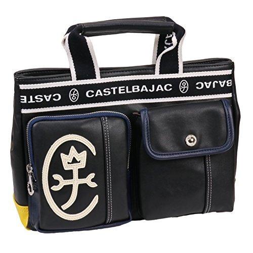 Castelbajac カステルバジャック ミニトートバッグ メンズファッション ベーシックな本体カラーにちらっとのぞくカステルバジャックらしい4原色がカラフルなカジュアルシリーズのミニトートバッグ A B01myeopi6 2702 Castelbajac カステルバジャック Domine ドミネ
