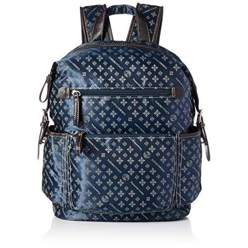 安い初売 4555 リュックサック デイパック ブランドロゴを織り込んだ撥水リュックサック ネイビー ブランドロゴを織り込んだ撥水リュックサック ルッソ ジャガード メンズファッション ピエモンテ ショッピング最安