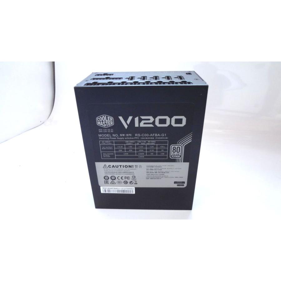 Cooler Master CoolerMaster V1200 Platinum 1200W PC電源 Cooler Master CoolerMaster V1200 Platinum 1200W PC電源