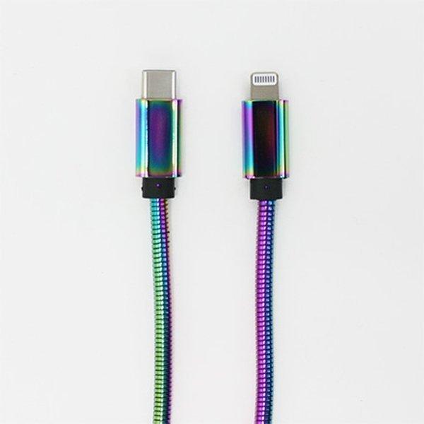USB Type-C to Lightning 剛強ステンレスケーブル 1m