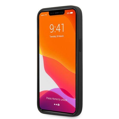 iPhone13 ケース フェラーリ 公式ライセンス カーボン調PUレザー 背面ケース エンブレム ブランド カバー 保護 シンプル おしゃれ かっこいい メンズ | air-J | 02