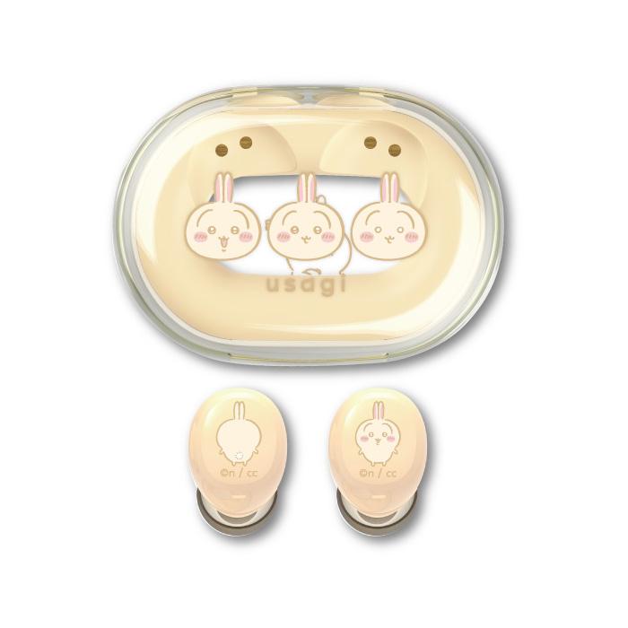 【らーゆ】ちいかわ 完全ワイヤレスステレオイヤホン うさぎ＆ハチワレ ちいかわ 完全ワイヤレスステレオイヤホン（うさぎ） | ちいかわ