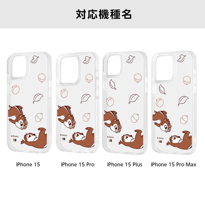 Disney（ディズニー） iPhone 15 ケース クリアケース iPhone15Pro