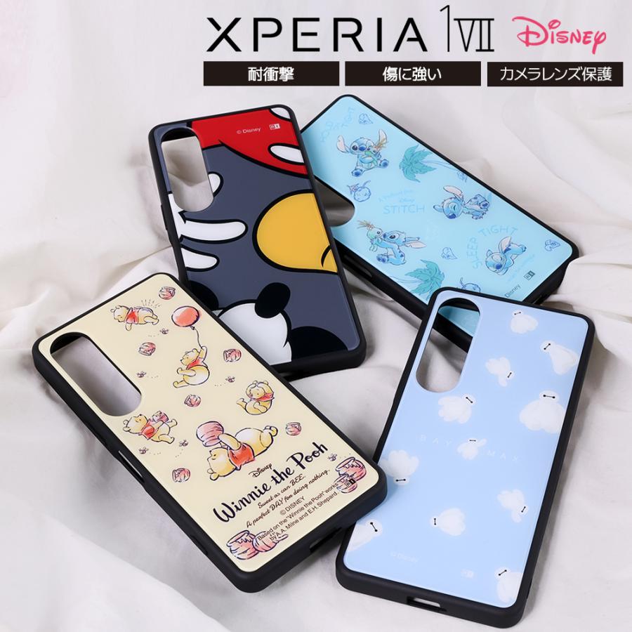 Xperia 1 VII ケース ディズニー 耐衝撃 Xperia1VII プーさん ベイ