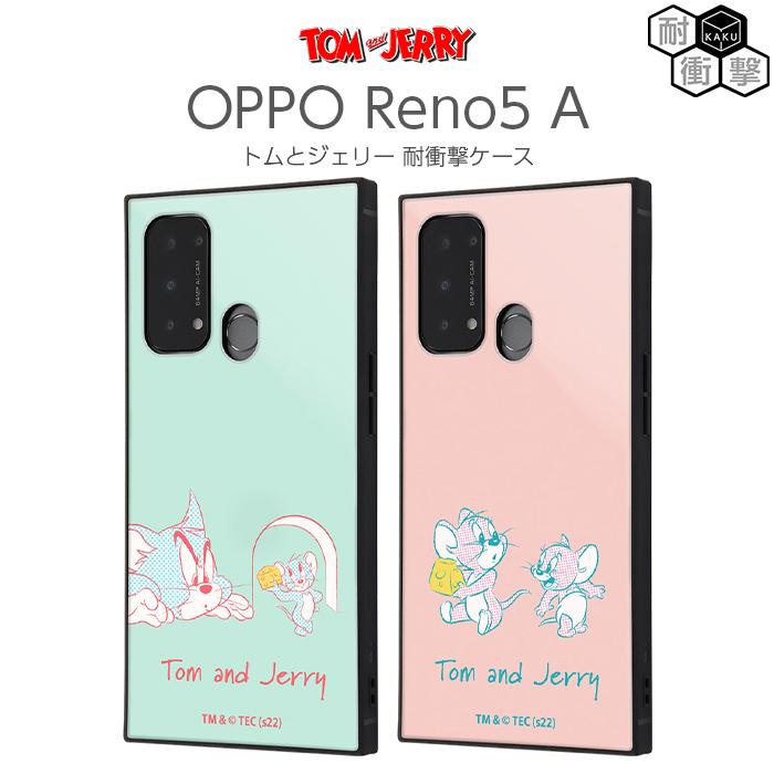 ワーナー・ブラザース OPPOReno5A ケース トムとジェリー OPPO ワーナー・ブラザース OPPOReno5A ケース トムとジェリー OPPO
