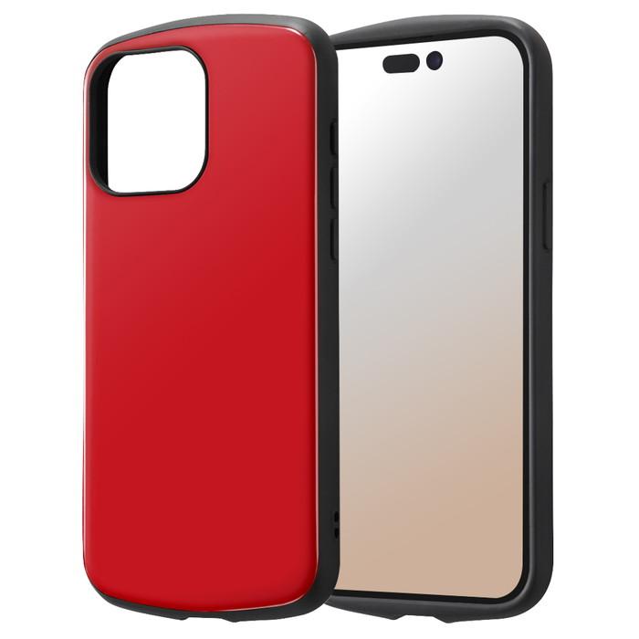 ray-out iPhone 15 Pro Max ケース レッド 耐衝撃 ray-out iPhone 15 Pro Max ケース レッド 耐衝撃