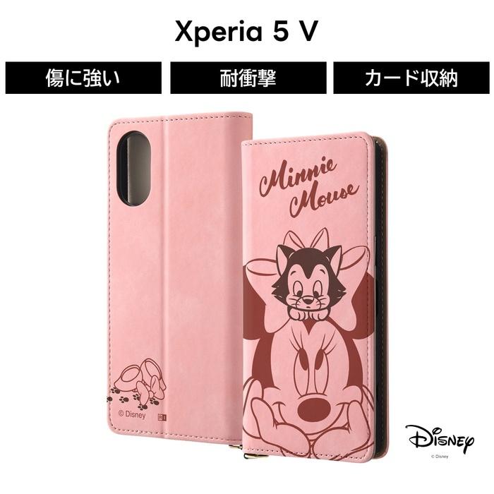 Xperia 5 【Disney手帳ケース付き】 Disney Xperia5IV ケース ディズニー 手帳型 マグネット Xperia