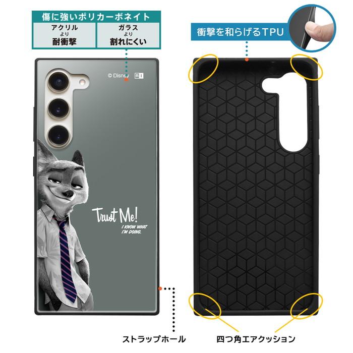 Disney ズートピア Galaxy S23 ケース ギャラクシーS23 ニック