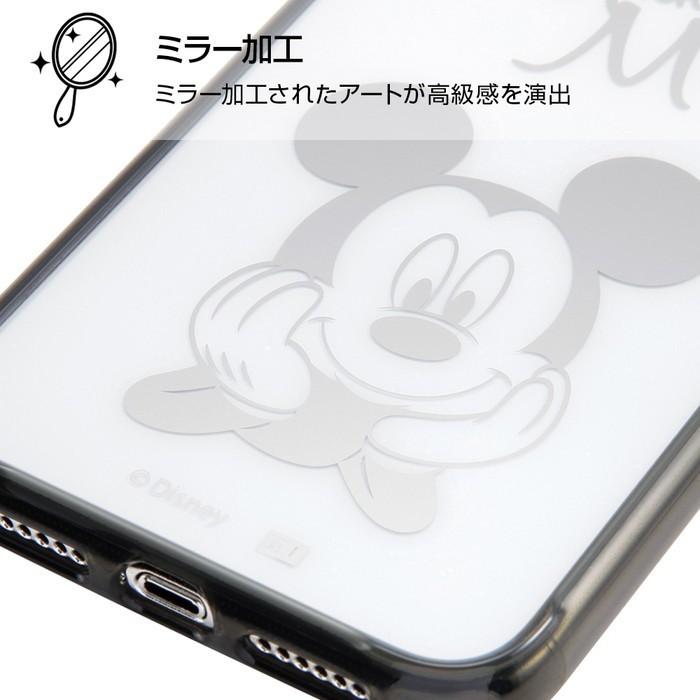 iPhoneXR ディズニー カバー ケース 耐衝撃 衝撃に強い 保護 傷に強い ミラー メタリック 軽量 軽量 軽い 薄い ハード ソフト iPhone XR スマホケース ミニー｜t-mall-tfn｜04