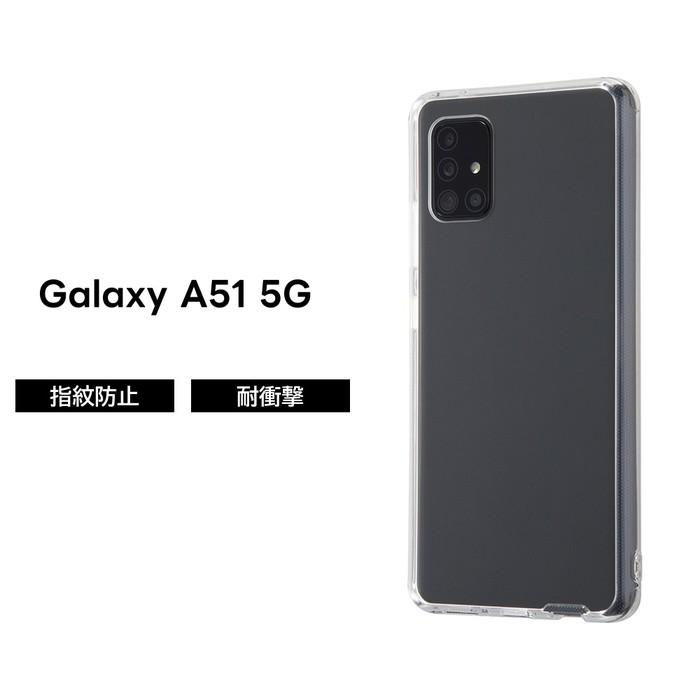 Galaxy A51 5G ケース クリア SC-54A SCG07 ハイブリッド ソフト