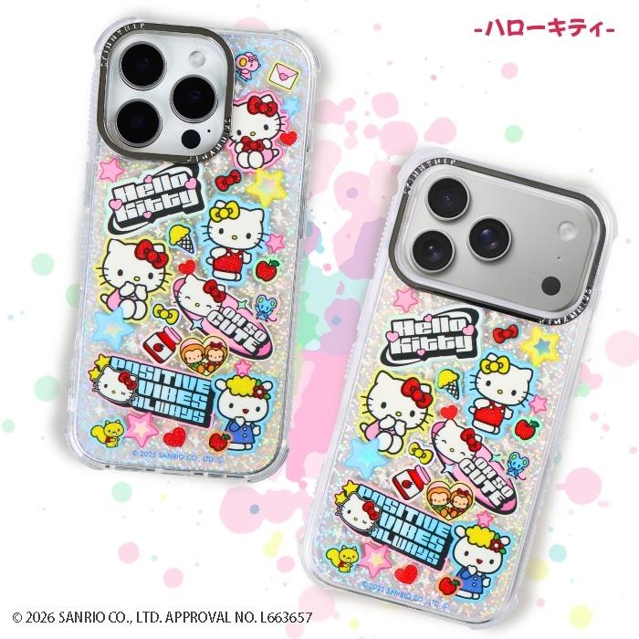 iPhone17 Pro ケース サンリオ 公式 SKINNYDIP iPhone16 シナモロール