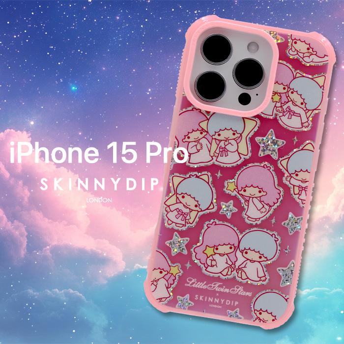 iPhone15Pro ケース サンリオ Sanrio キキ ララ かわいい クリア ラメ