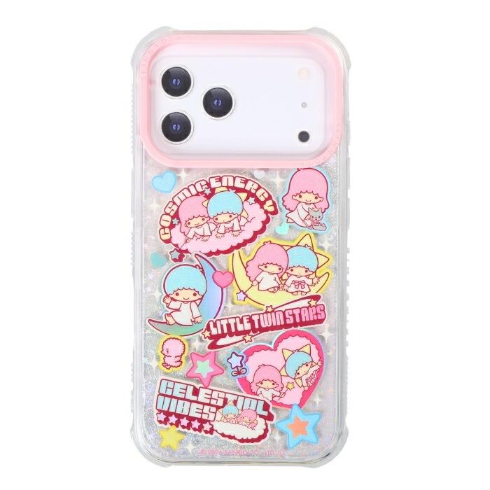 iPhone 17 Pro ケース リトルツインスターズ クリア アイフォン17プロ