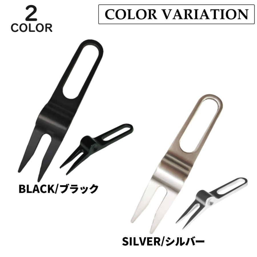 グリーンフォーク ゴルフ シンプル かっこいい 2本刃 マーカー