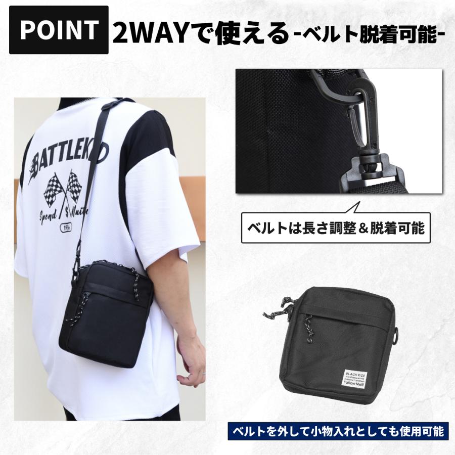 ショルダーバッグ ウエストポーチ レディース メンズ 大容量 ミニ