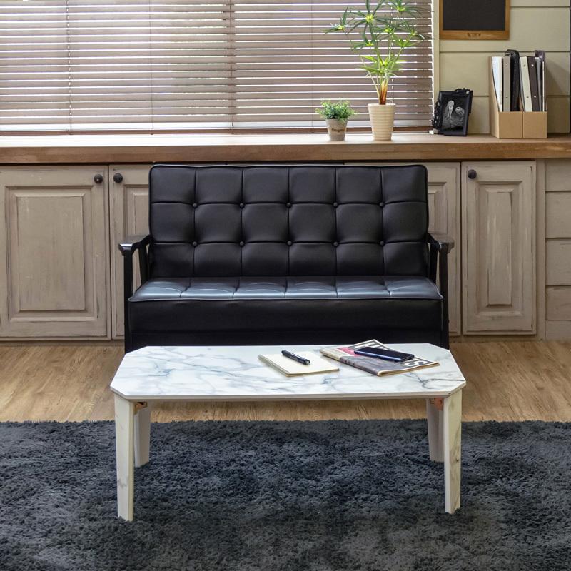 ★新品未使用★ 折脚テーブル PARKER 90×50 （ナチュラル） サカベ PARKER 折脚テーブル 90×50 BR/MWH/NA/VBR/WH : T-MYZ