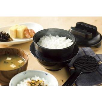 CK-001 カクセー 電子レンジ専用炊飯器 紀州備長炭配合 ちびくろちゃん