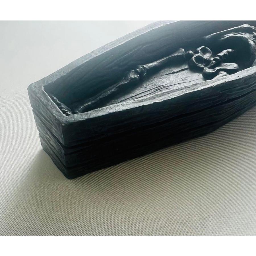 ガイコツ 棺桶モチーフお香立て お香 グッズ ドクロ おしゃれ カッコイイ |  | 02