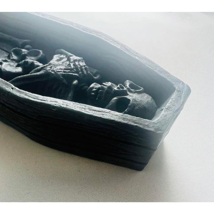 ガイコツ 棺桶モチーフお香立て お香 グッズ ドクロ おしゃれ カッコイイ |  | 03