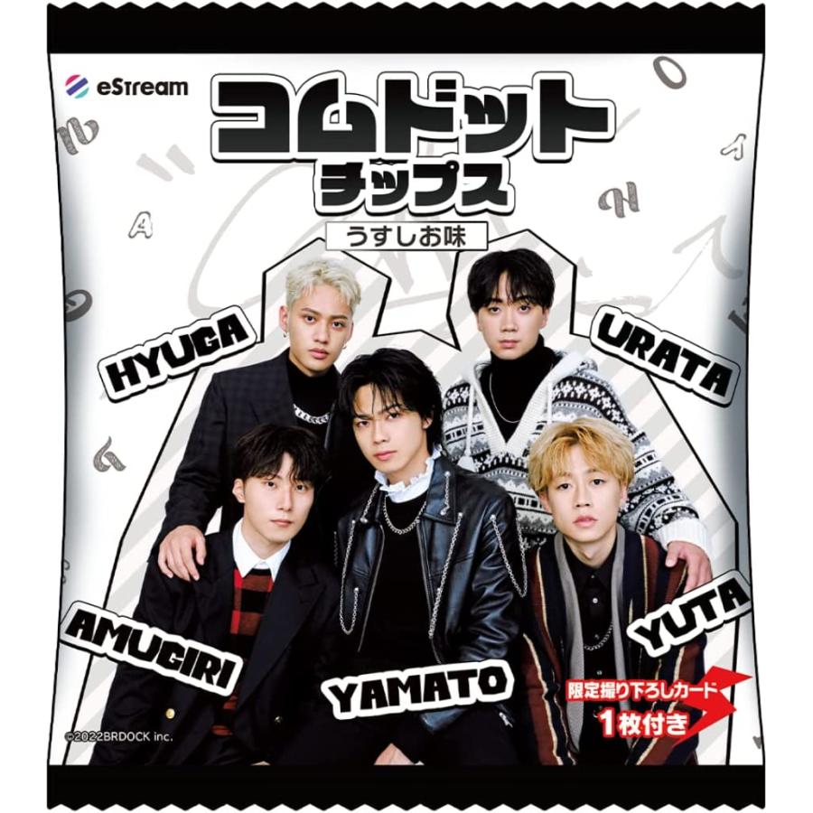 驚きの値段での商品をすべて eStream コムドットチップス 12袋入り 1カートン うすしお味 男性タレント