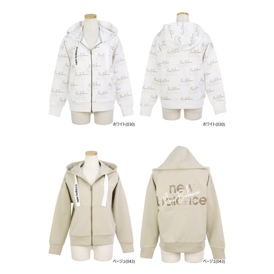 ☆ほぼ未使用☆【ニューバランスゴルフ ニット パーカー レディース 1(Ｍ) 】 ニューバランスゴルフ NB ロゴライン切替ダンボールニット