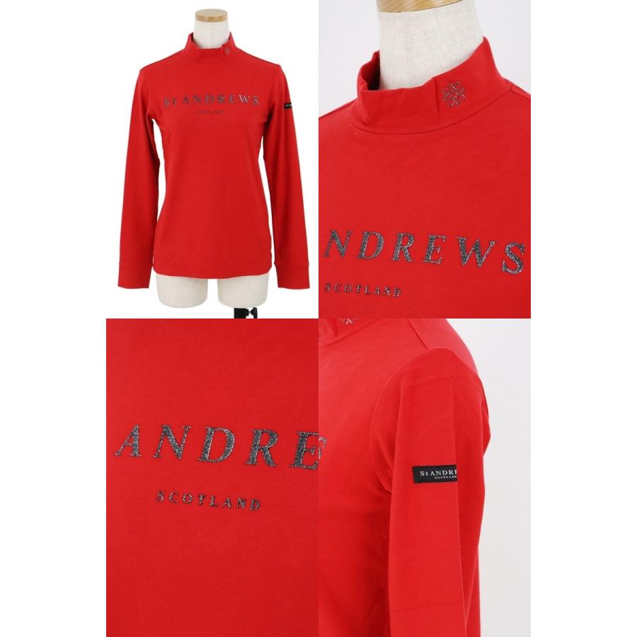 ハイネックシャツ レディース セントアンドリュース St ANDREWS 2022 秋冬 新作 ゴルフウェア 043-2266152|t-on|03