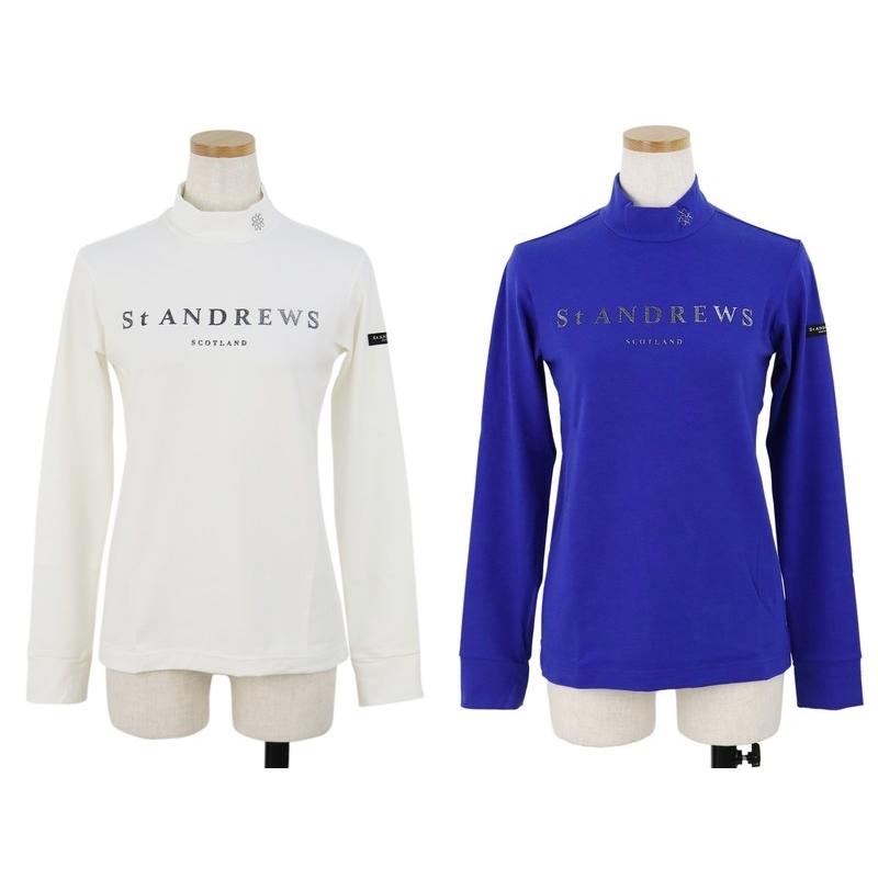 ハイネックシャツ レディース セントアンドリュース St ANDREWS 2022 秋冬 新作 ゴルフウェア 043-2266152|t-on|05