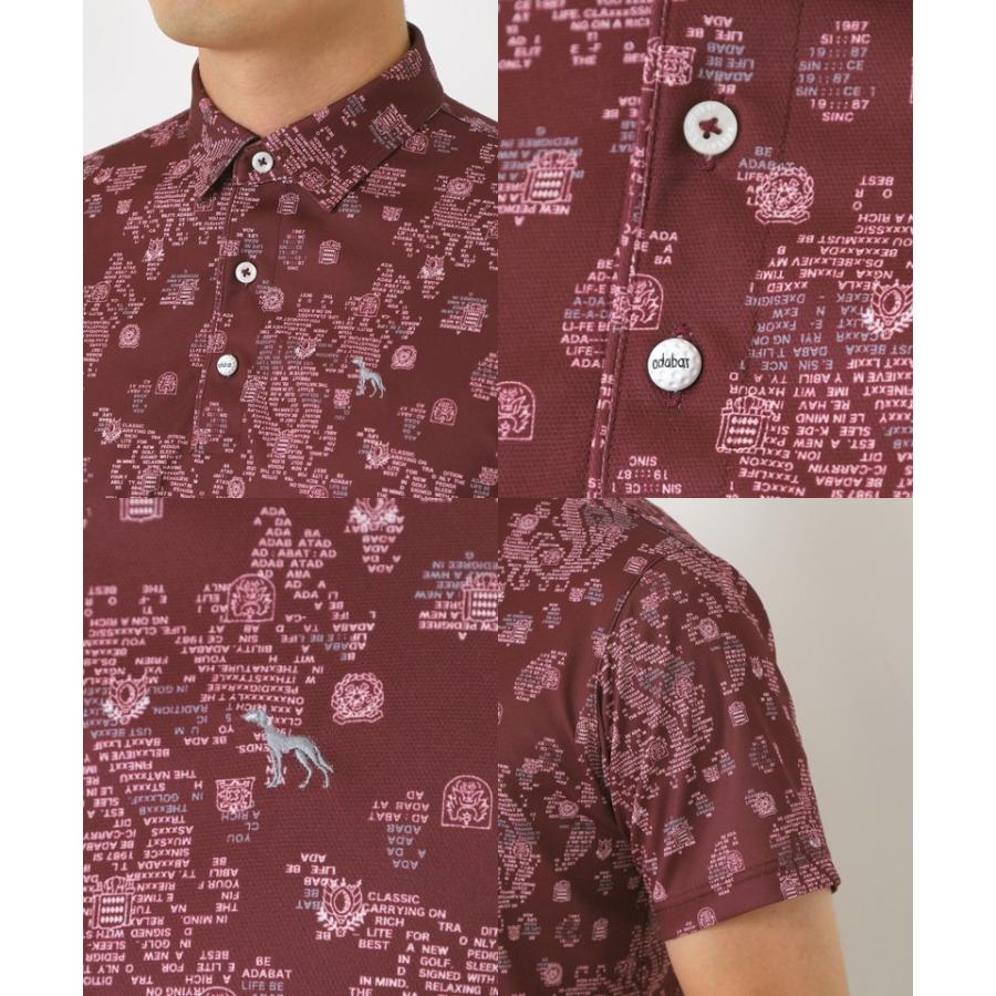 メンズウェア adabat adabat 【タイムセール 8/18 13:00迄】ポロシャツ メンズ