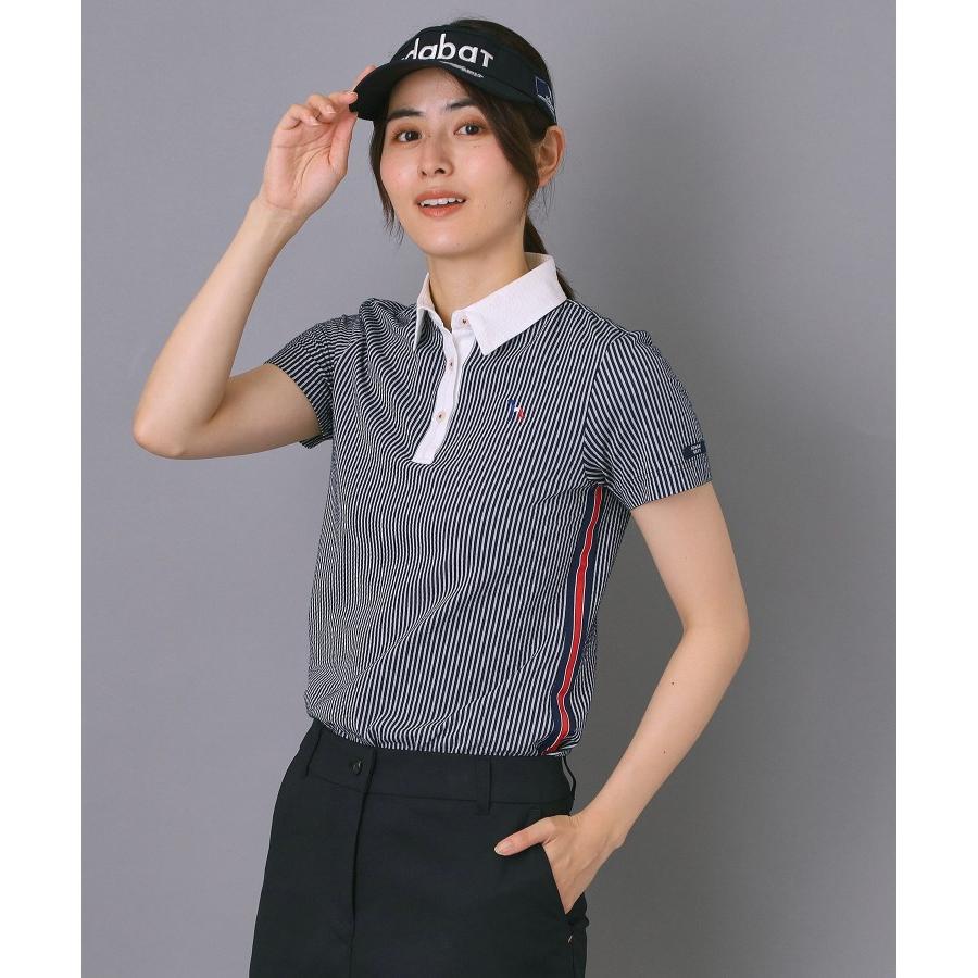 ポロシャツ レディース アダバット adabat ゴルフウェア adabat 【30％OFFセール】ポロシャツ レディース アダバット