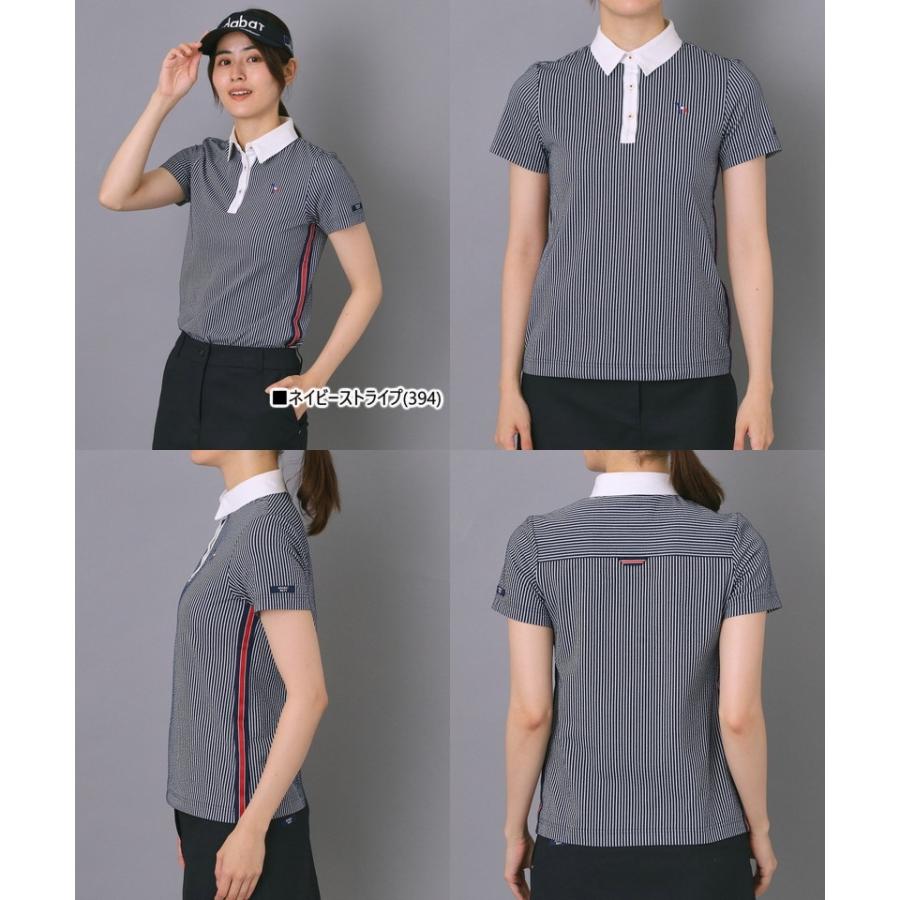 ポロシャツ レディース アダバット adabat ゴルフウェア adabat 【30％OFFセール】ポロシャツ レディース アダバット