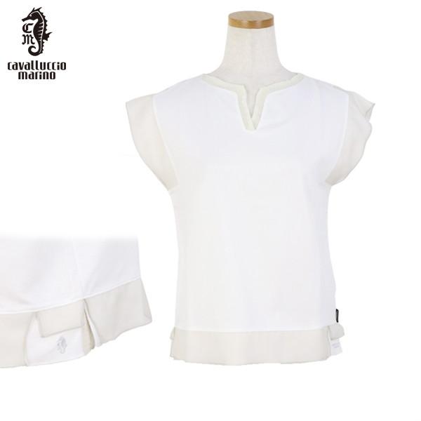 【送料無料】【メール便対応】Tシャツ レディース カヴァッルッチョ マリーノ CAVALLUCCIO MARINO  ゴルフウェア 2501-02cs001 30％OFFセール】Tシャツ レディース カヴァッルッチョ マリーノ