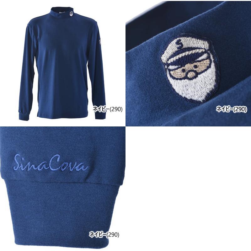 【送料無料】ハイネックシャツ メンズ シナコバ SINACOVA 2025 秋冬 新作 25220030 SINA COVA（シナコバ） ハイネックシャツ メンズ SINACOVA 2025 秋冬