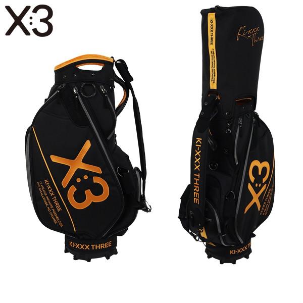 KI-XXX THREE キックスリー キャディバッグ 9 5型 2025モデル ブラック