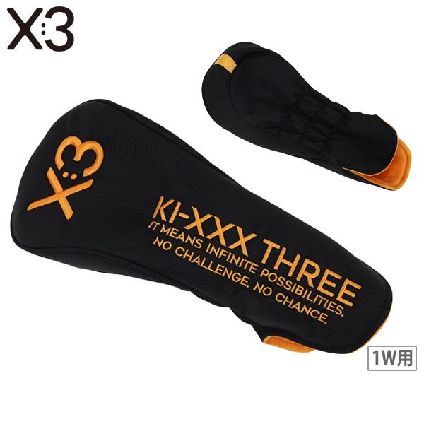 ヘッドカバー ドライバー用 メンズ レディース キックスリー KI-XXX THREE  ゴルフ 25ssbg002 ヘッドカバー ドライバー用 メンズ レディース キックスリー KI-XXX