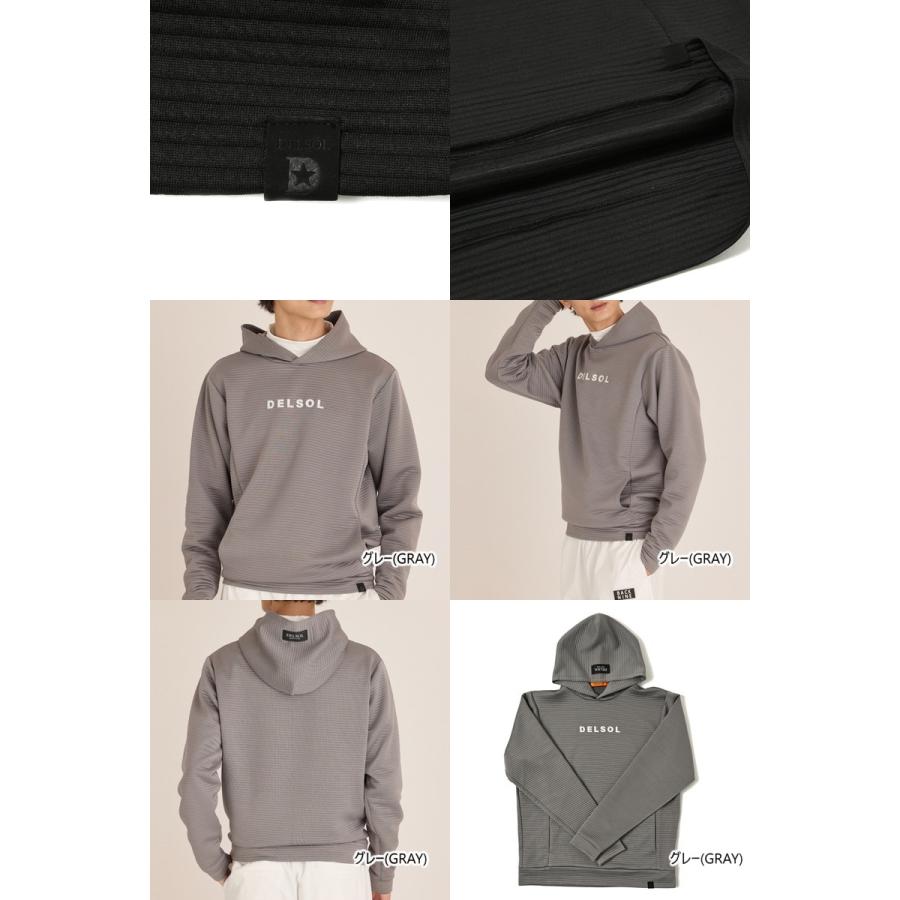 タイムセール 2/1 13:00迄20％OFF】パーカー メンズ デルソルゴルフ
