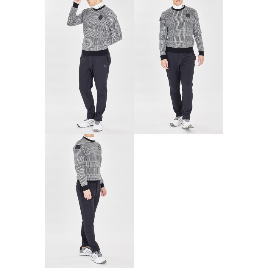 トレーナー メンズ デルソルゴルフ DELSOL GOLF 2024 秋冬 新作 ゴルフ