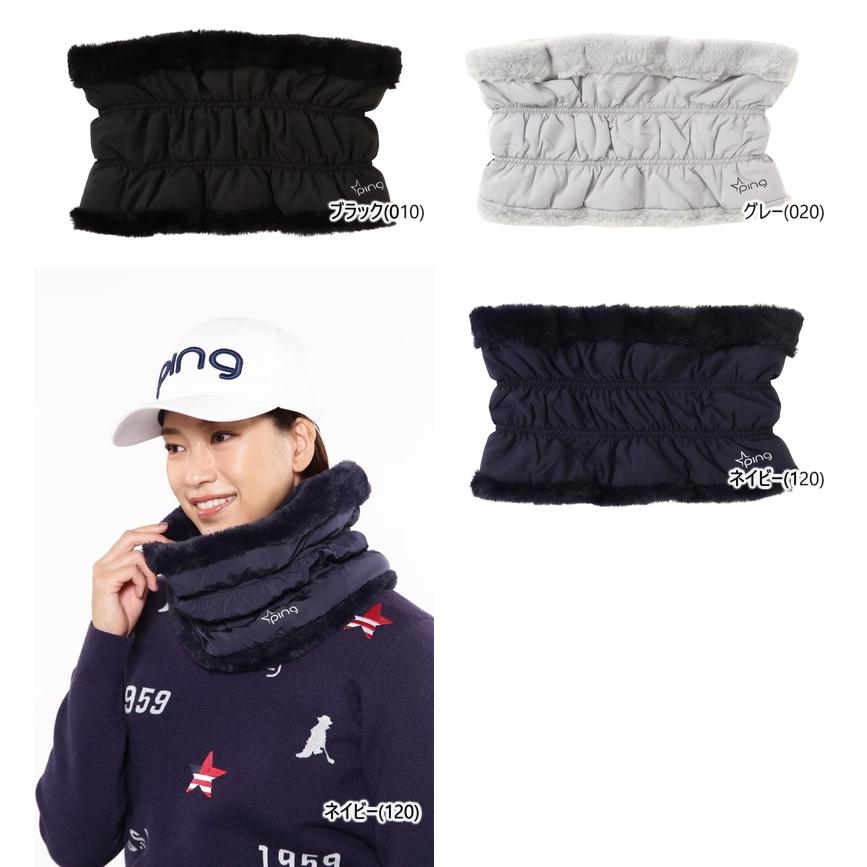 PING 【30％OFFセール】ネックウォーマー レディース ピン