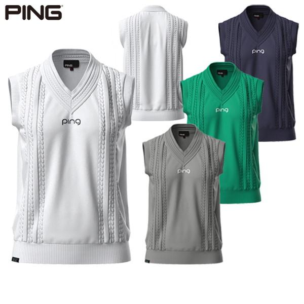 PING 【30％OFFセール】ニットベスト レディース ピン ゴルフ