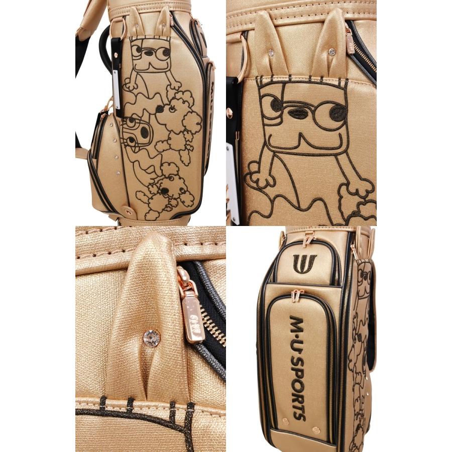 M・U SPORTS キャディバッグ メンズ レディース MUスポーツ エムユー