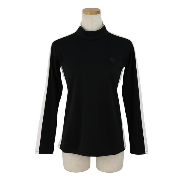 ZERO HALLIBURTON ハイネックシャツ M ZERO HALLIBURTON ブラックハイネックシャツ M