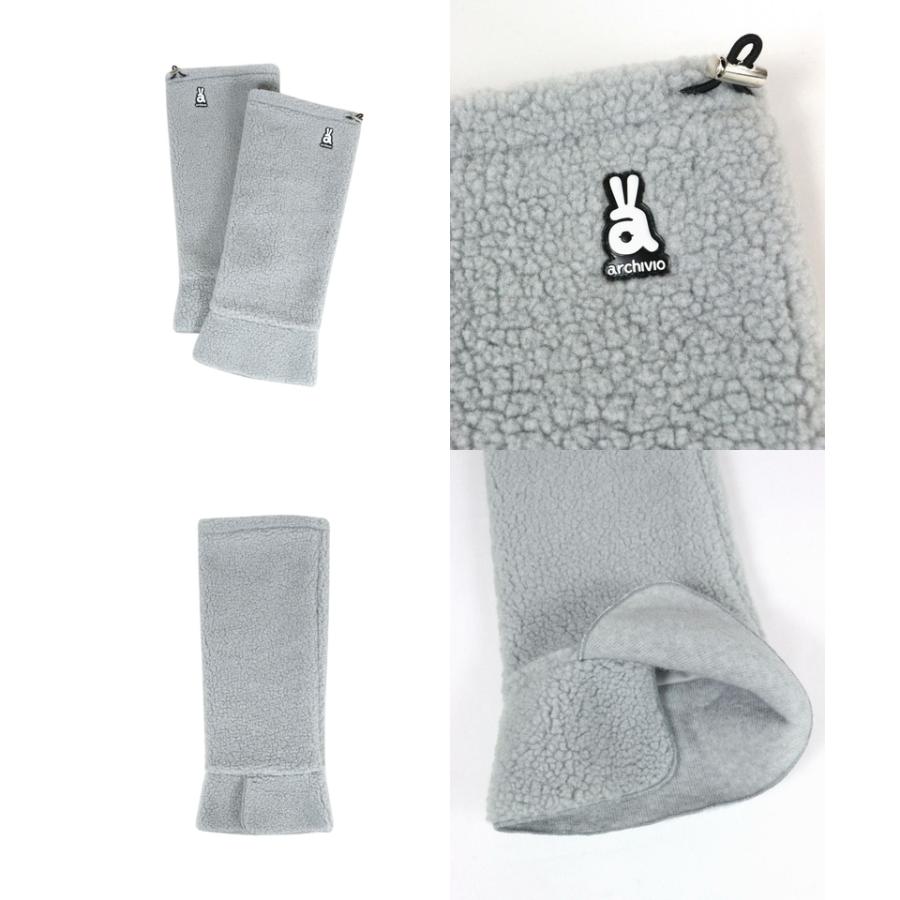 レッグウォーマー レディース アルチビオ archivio 2024 秋冬 新作  