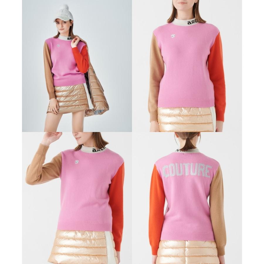 セーター レディース アルチビオ archivio 2024 秋冬 新作 ゴルフ