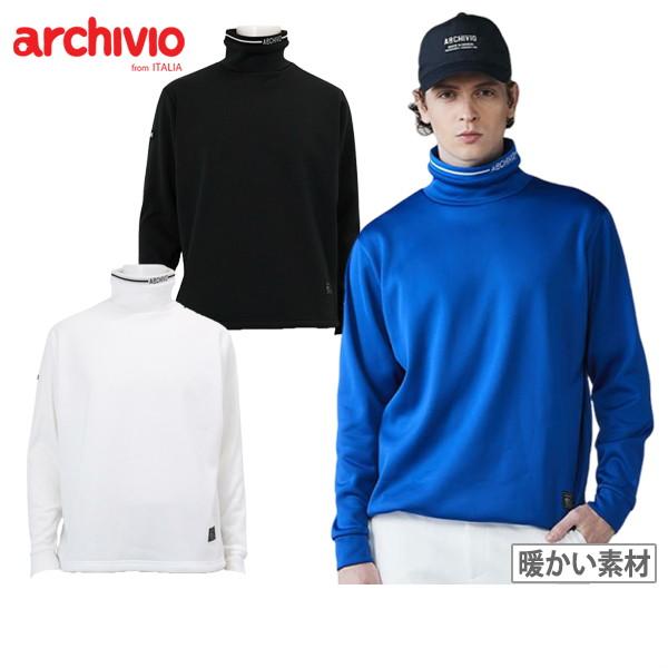 ◆新品現品限り◆アルチビオメンズシャツ archivio 【タイムセール 10/24 13:00迄 10％OFF】ハイネック
