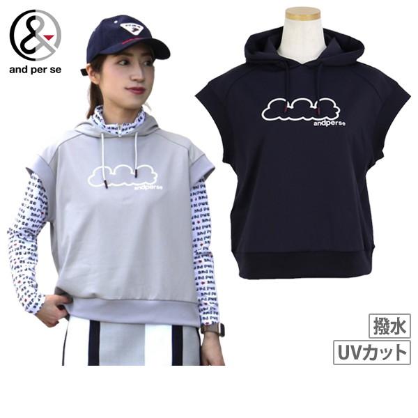 【送料無料】パーカー レディース アンパスィ and per se 2025 秋冬 新作 ゴルフウェア aff6515j6 and per se（アンパスィ） 【20％OFFセール】パーカー レディース and