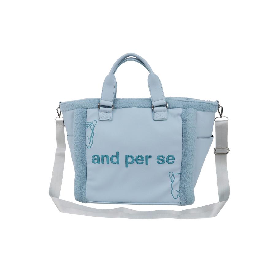 and per se（アンパスィ） ボストンバッグ メンズ レディース and per