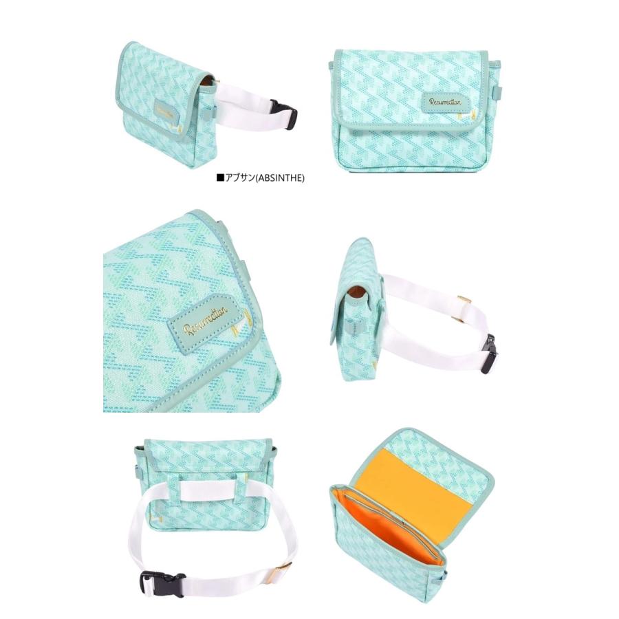 レザレクション　ウエストポーチ レザレクション Resurrection アイクスNO.2 ウエストポーチ