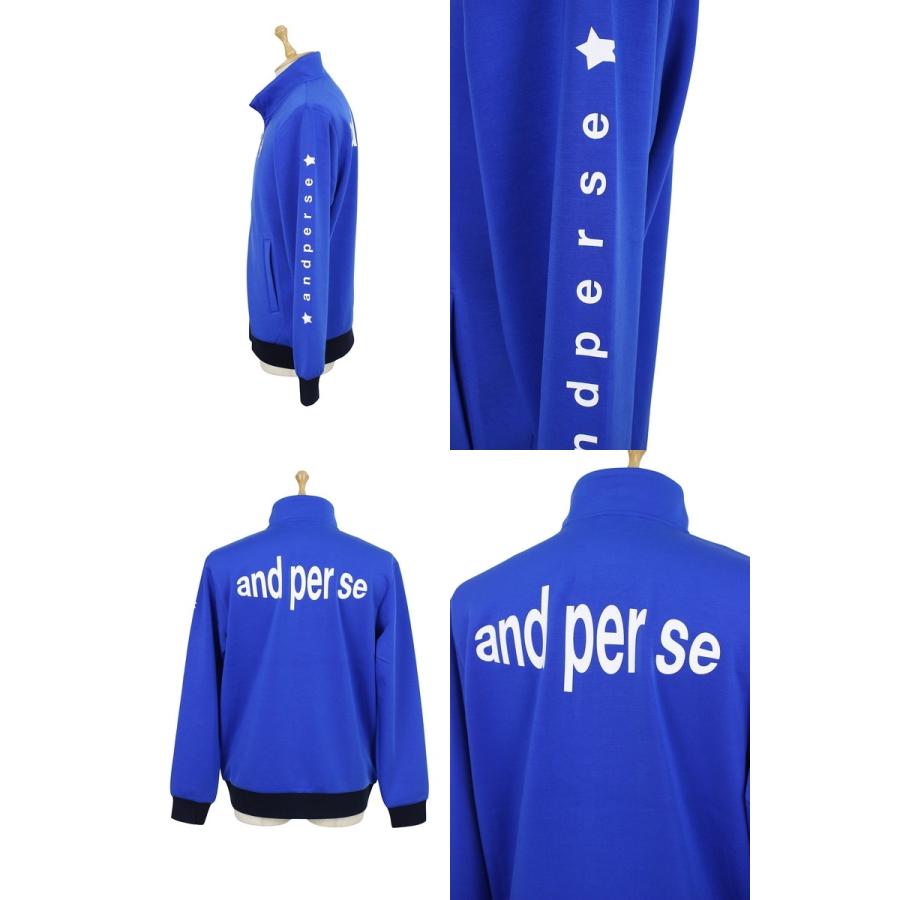 and per se ブルゾン メンズ アンパスィ 2025 秋冬 新作 ゴルフ