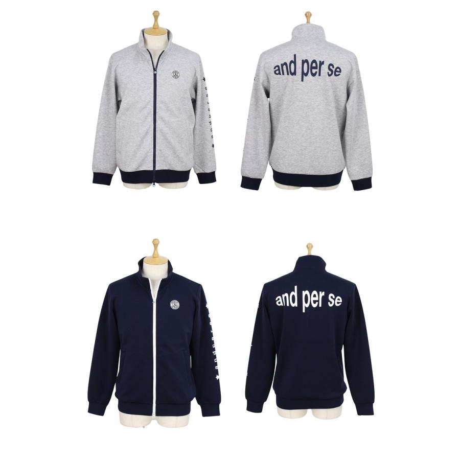 アンパスィ and per se ゴルフウェア ブルゾン メンズ ブルゾン メンズ アンパスィ and per se 2025 秋冬 新作 ゴルフ
